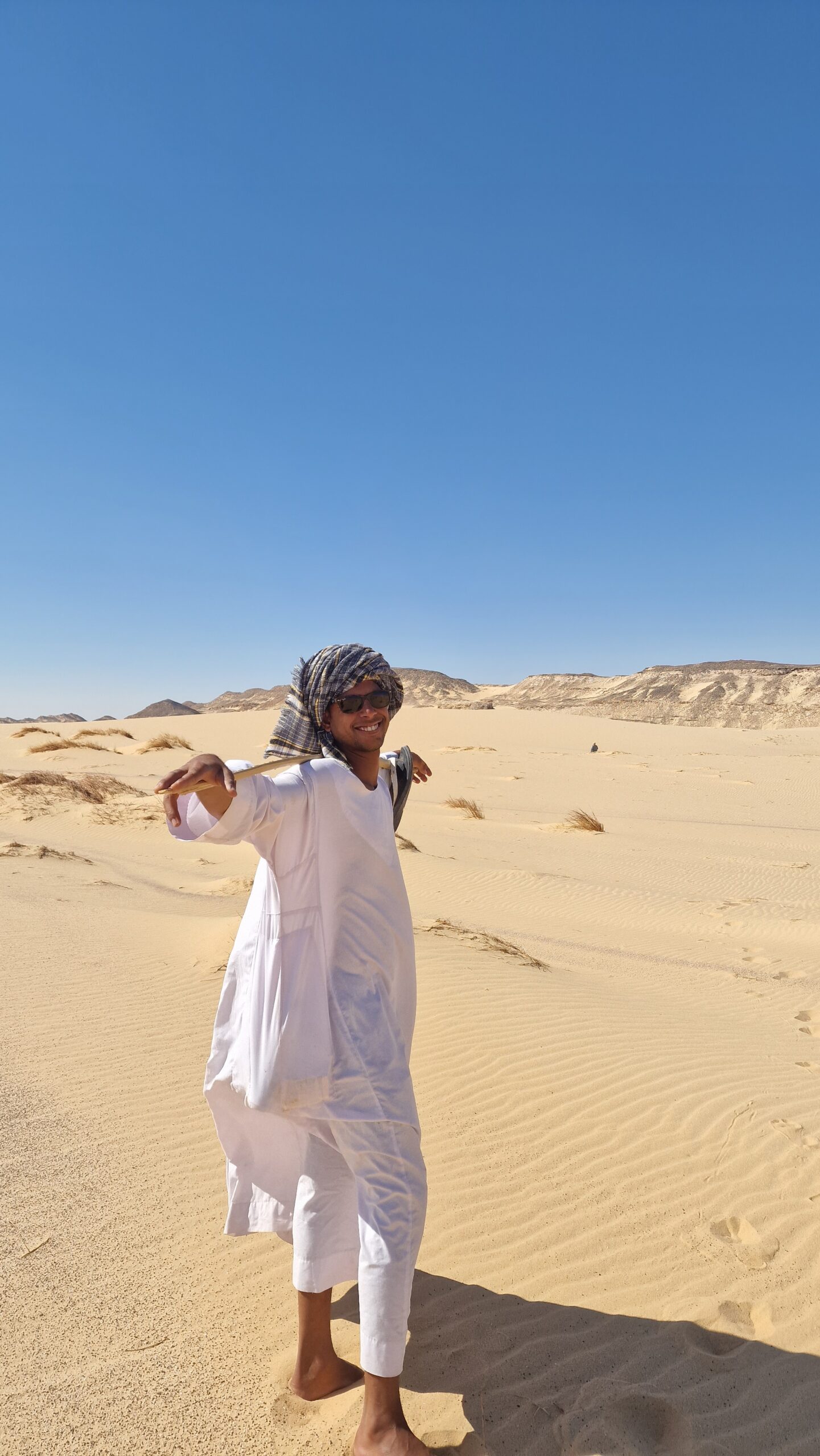 Mohamed in der West Desert