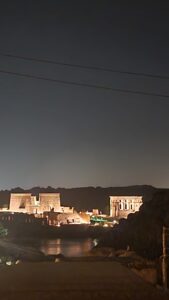 Light Show Isis Tempel
