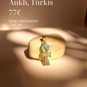 Ankh gold mit Türkis